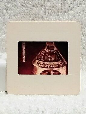 Vintage Russian Space Slide/Cell in Russian Language!!